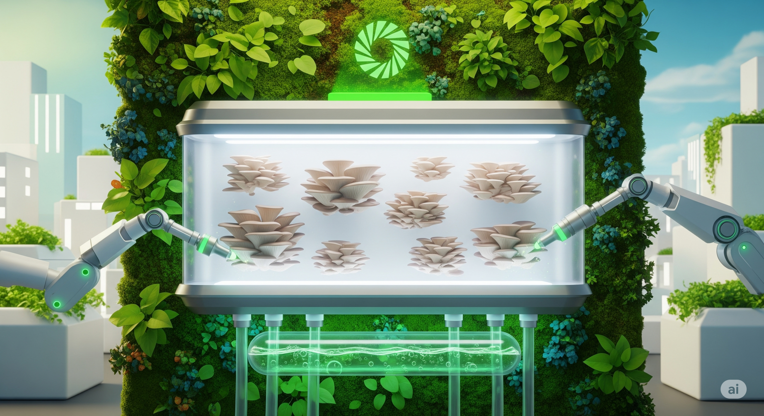 Alimentando el futuro de forma sostenible: El poder del hongo ostra.